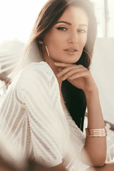 Woman with newly gained confidence from Encompass Wellness & Aesthetics